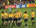 Rugby World Cup 2011 Australia versus Wales