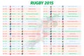 Rugby World Cup Games Schedule