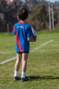 Rugbyman child Royalty Free Stock Photo