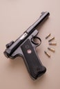 Ruger Mark III target pistol Royalty Free Stock Photo