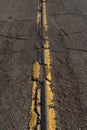 Rugged Asphalt Road Royalty Free Stock Photo