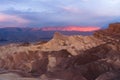 Rugged Badlands Amargosa Mountain Range Death Valley Zabriske Point Royalty Free Stock Photo