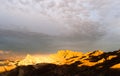 Rugged Badlands Amargosa Mountain Range Death Valley Zabriske Point Royalty Free Stock Photo