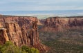 Colorado National Monument Scenic Landscape Royalty Free Stock Photo