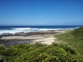 Rugged beauty in the eastern cape coastline south africa Royalty Free Stock Photo