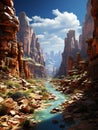 rugged canyon landscape