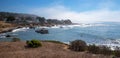 Rugged Central California coastline at Cambria California USA