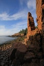 The rugged coast of Acadia National Park, Maine.