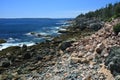 The rugged coast of Acadia National Park, Maine.