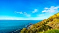 The rugged coast and wind swept peaks near Cape Point on the Cape Peninsula in South Africa