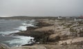 Rugged coastal fishing village in Nova Scotia