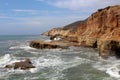 Rugged Coastline - Cabrillo National Monument Royalty Free Stock Photo