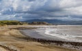 Rugged coastline at Criccieth