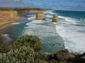 Rugged coastline, Great Ocean Road