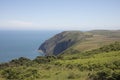 Rugged coastline of North Devon England