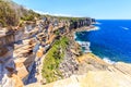 Rugged coastline, North Point