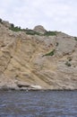 Rugged Coastline of Thassos island in Greece