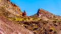 Rugged and Colorful Mountains along Northshore Road SR167 in Lake Mead National Recreation Area