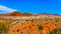 Rugged and Colorful Mountains along Northshore Road SR167 in Lake Mead National Recreation Area