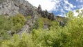 Craggy Outcrops in Rock Canyon