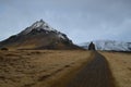 Rugged Dirt Road Up Into Arnarstapi Iceland