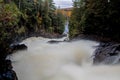 Rugged Flow Of Ragged Falls On The Oxtongue River Royalty Free Stock Photo