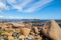 Rugged foreshore. Royalty Free Stock Photo