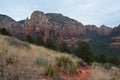 Rugged Hiking Path into Red Rock Formations