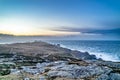 Rugged landscape at Malin Head in County Donegal - Ireland Royalty Free Stock Photo