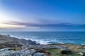 Rugged landscape at Malin Head in County Donegal - Ireland Royalty Free Stock Photo