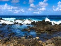 Maui Waves Shoreline Hana Pailoa Bay