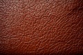 Rugged leather texture complementing a plain, unadorned surface Royalty Free Stock Photo