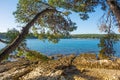 Medulin Coast in Istria, Croatia Royalty Free Stock Photo