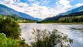 Rugged Mountains along the Fraser River and the Lytton-Lillooet Highway where Highway 12 follows the river for a very scenic drive