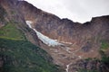 Mountains and ice fields near Hyder, Alaska. Royalty Free Stock Photo