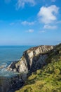 The rugged North Devon coast