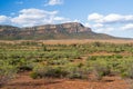 Rugged outback scenery surrounding the Wilpena Pound region of the Flinders Ranges