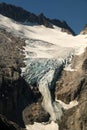 Rugged peaks in the Coast Mountains of British Columbia