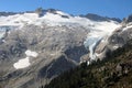 Rugged peaks in Garibaldi Provincial Park, British Columbia Royalty Free Stock Photo