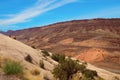 Rugged red rocks of the Arches National Park, Utah, USA Royalty Free Stock Photo