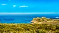 Rugged rocks and steep cliffs of the Cape of Good Hope Royalty Free Stock Photo