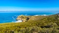 Rugged rocks and steep cliffs of the Cape of Good Hope Royalty Free Stock Photo