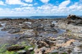 Rock pools at Stackhouse Cove, Cornwall in early summer