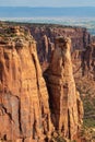 Beautiful Colorado National Monument Landscape Royalty Free Stock Photo
