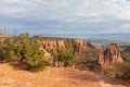 Scenic Colorado National Monument Landscape Royalty Free Stock Photo