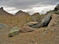 Little Florida Mountains at Rockhound State Park Royalty Free Stock Photo