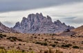 Little Florida Mountains at Rockhound State Park Royalty Free Stock Photo