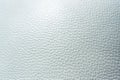 Rugged surface of white genuine leather luxury