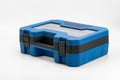 Rugged tool case solated on white background