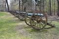 Ruggles Battery at Shiloh NMP Royalty Free Stock Photo